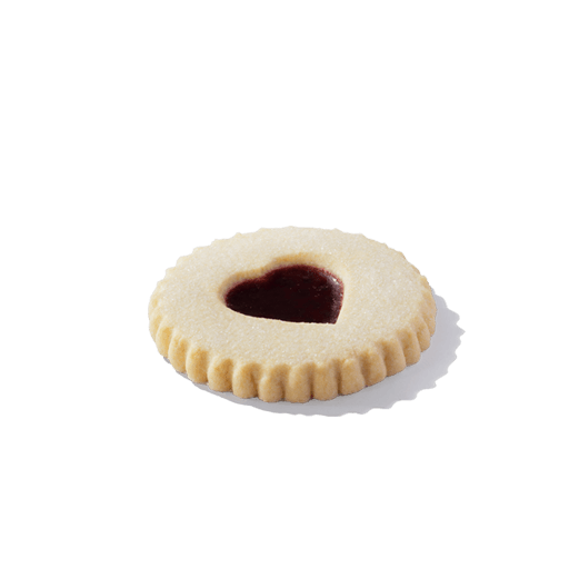 Jammy Heart Biscuit