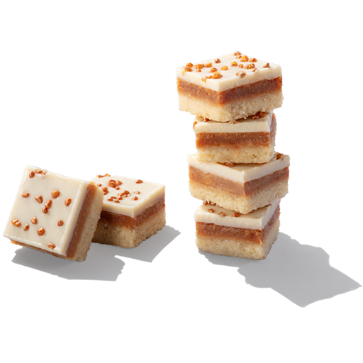 Christmas Mini Caramel Shortbreads