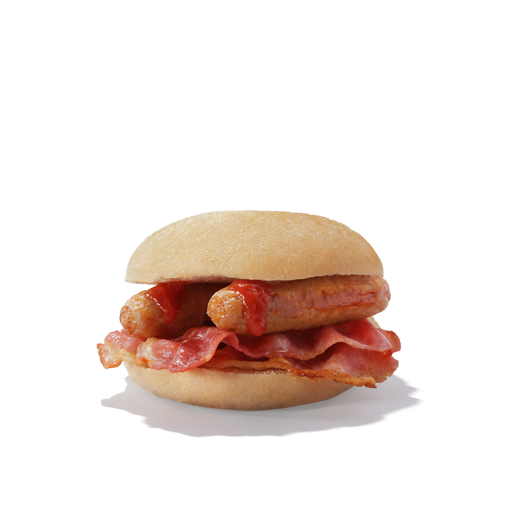 Bacon and Sausage Breakfast Roll