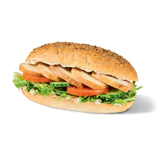 Roast Chicken & Honey Mustard Mayo Oval Bite