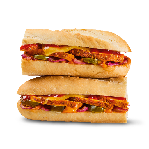 Hot Mexican Chicken Baguette