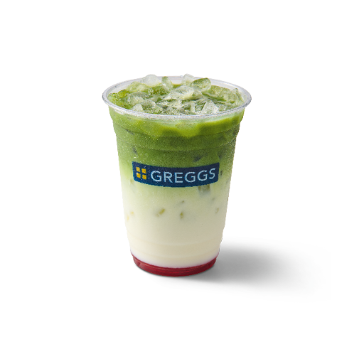Strawberry Iced Matcha Latte