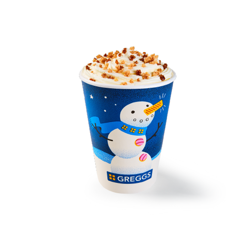Regular Hazelnut Crunch Latte