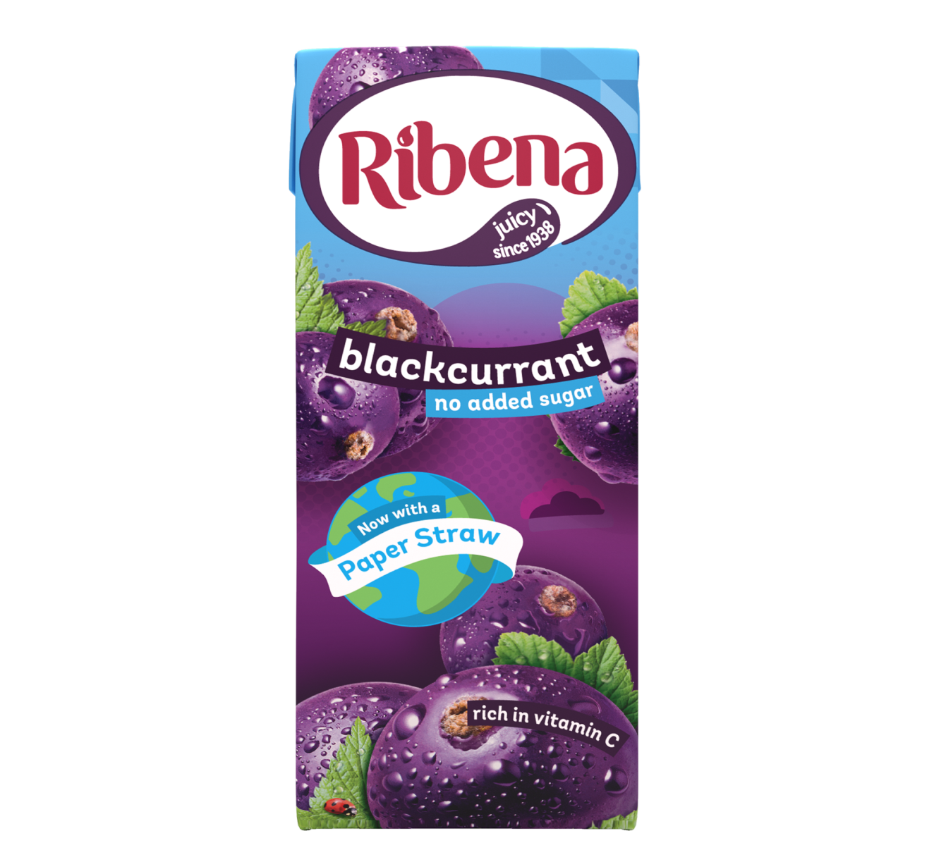 Ribena B/currant No Added Sugar Carton