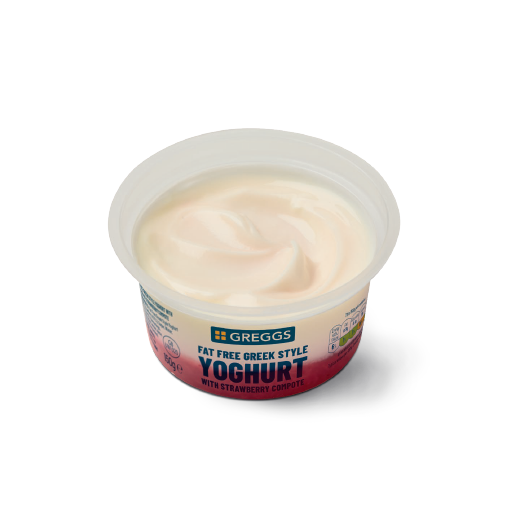 Fat Free Greek Style Yoghurt with Strawberry Compote