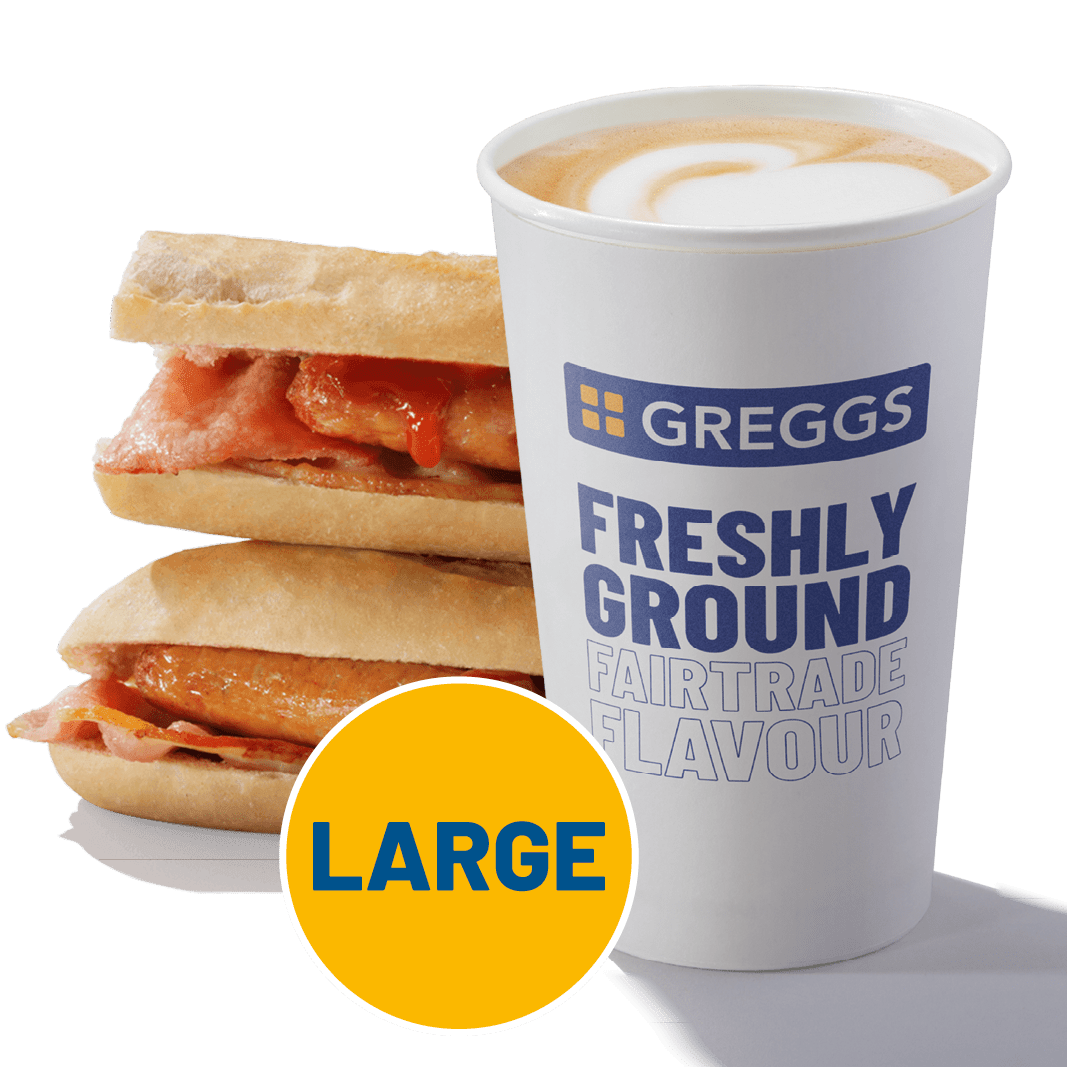 Double Baguette & Large Drink