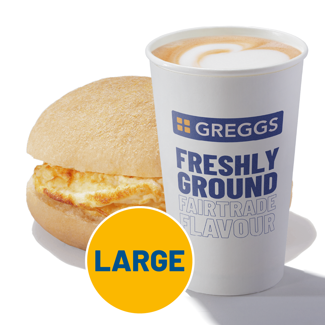 Double Roll Deal (Large Drink)